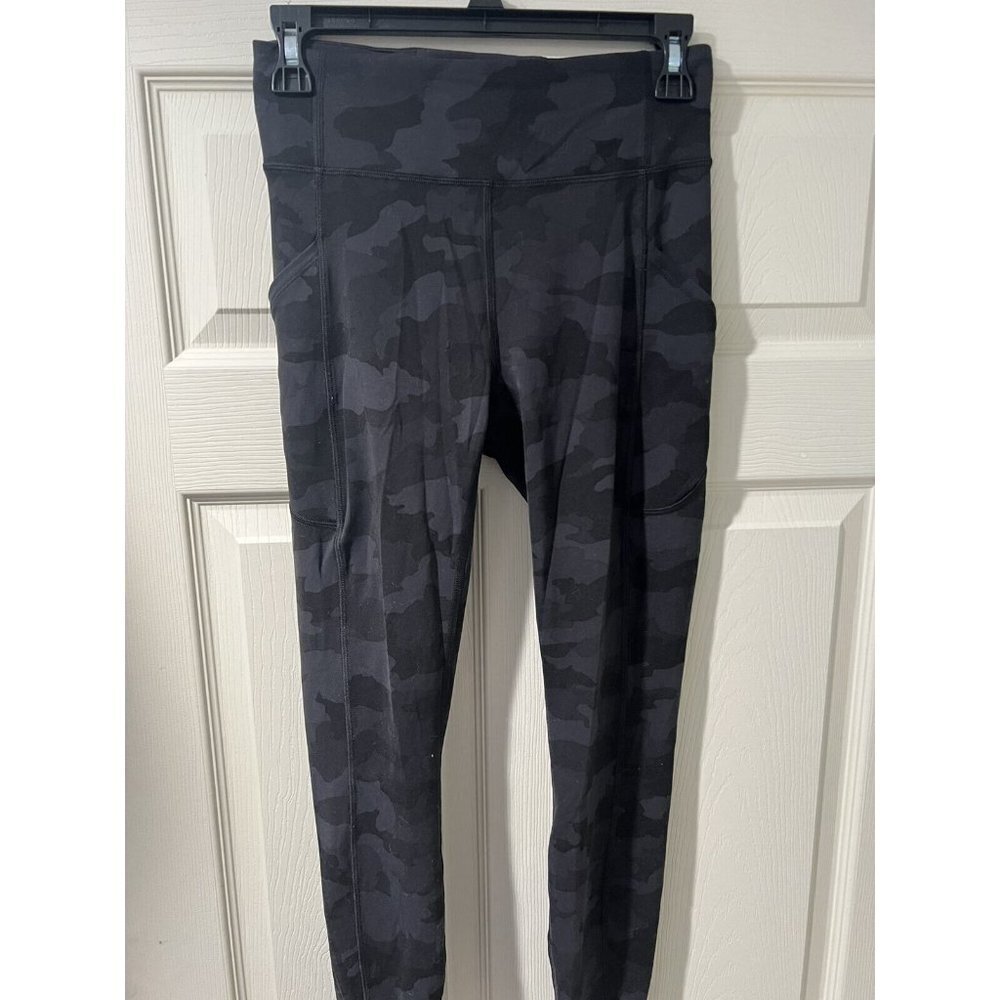 Lululemon Women Invigorate High-Rise Tight Black Blue Size 6 - Picture 8 of 11